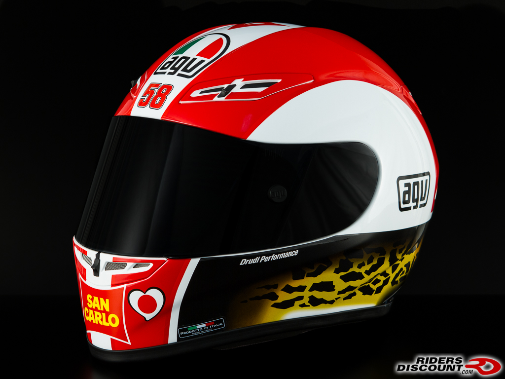 AGV GP-Tech Marco Simoncelli Tribute Helmet | Two Wheel Forums