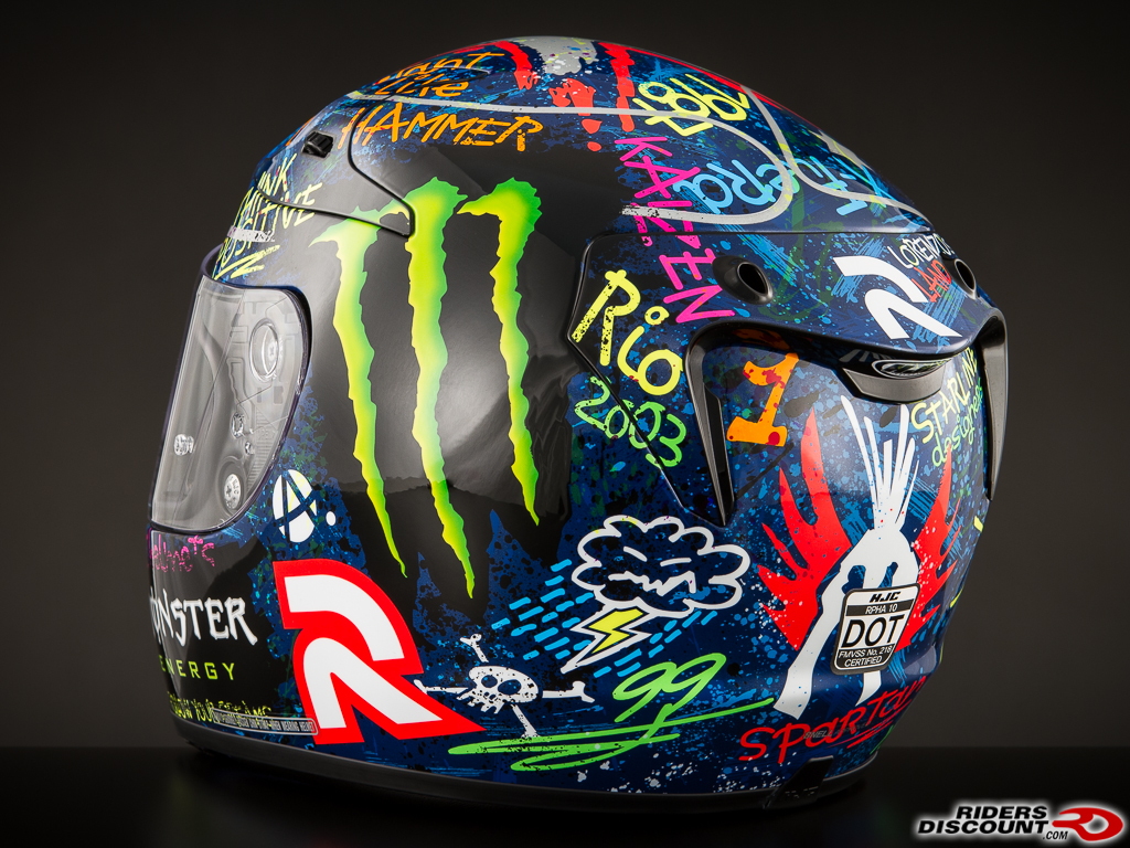 Hjc deals graffiti helmet