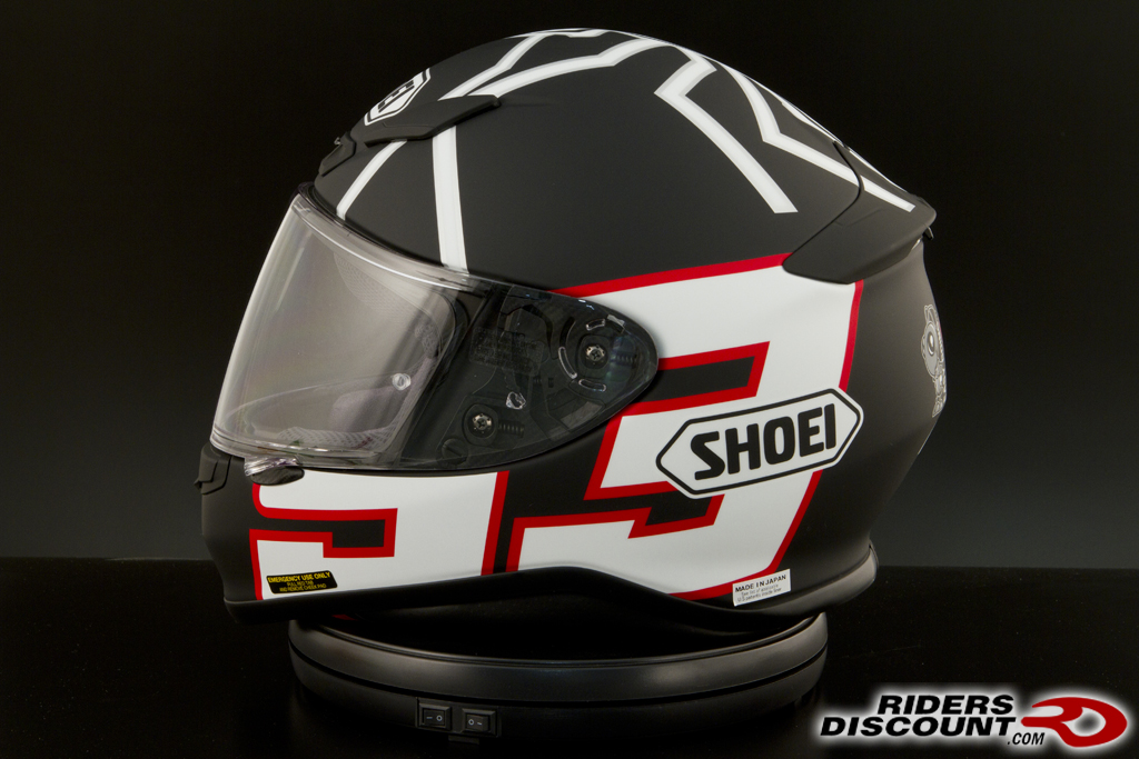 Shoei RF-1200 Marquez Black Ant Replica | Triumph Rat Motorcycle