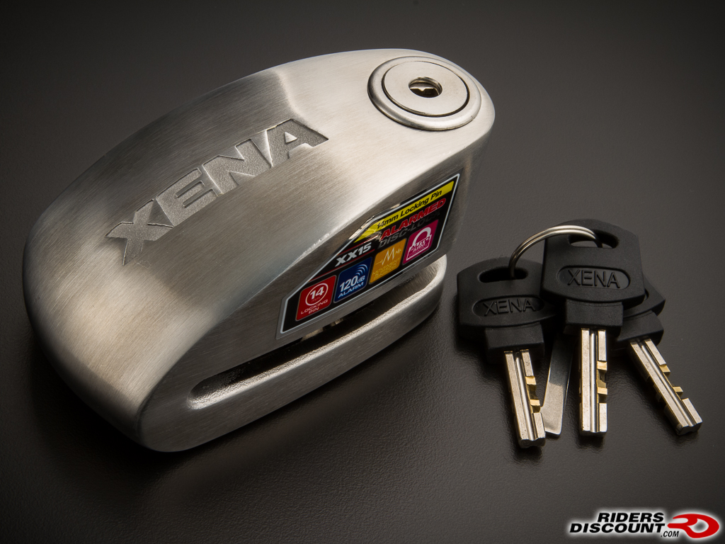 xena xx15 disc lock with alarm